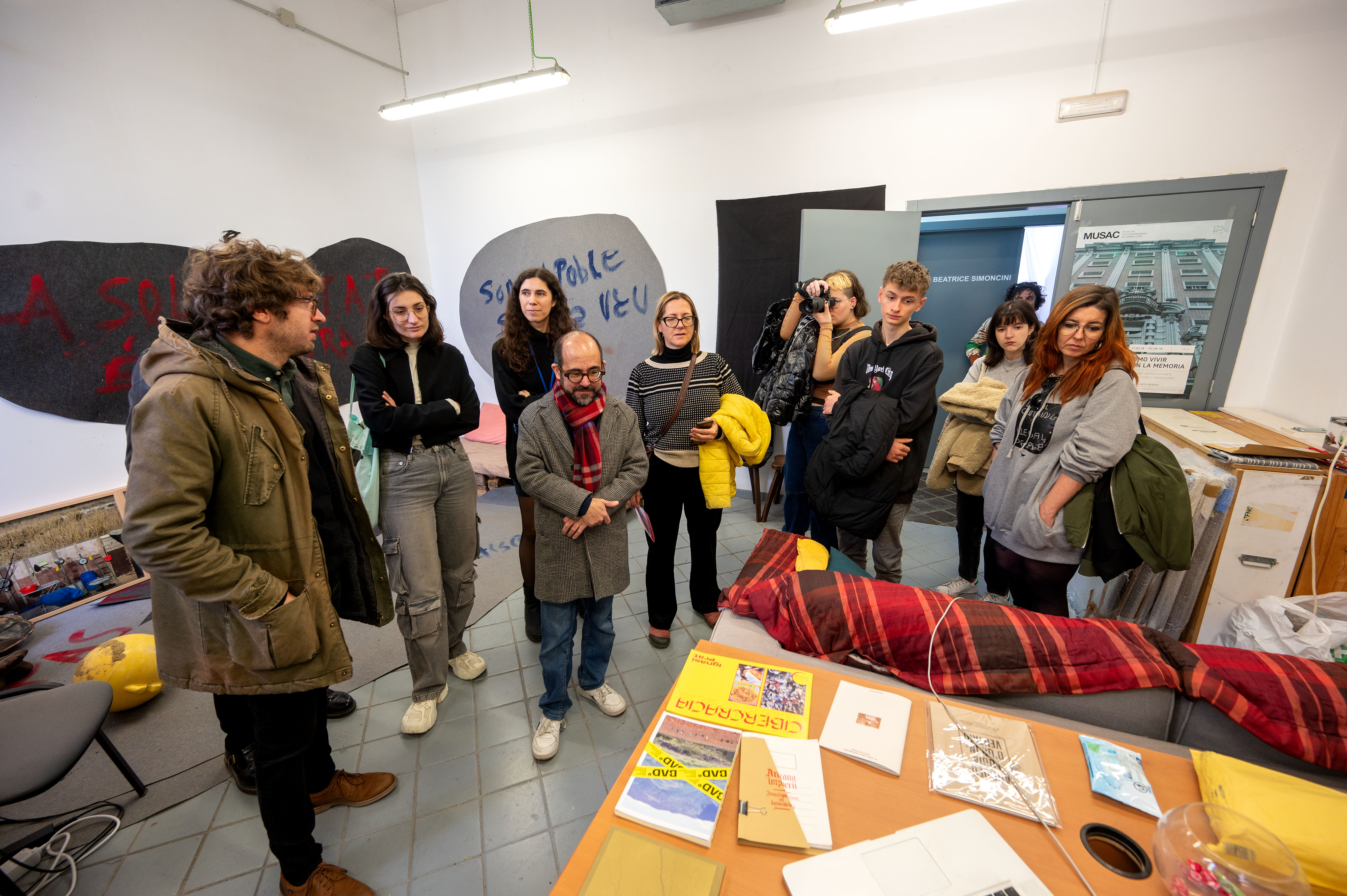 Visita guiada a l'Espai d'Arts durant les portes obertes 2023 | © Toni Torrillas