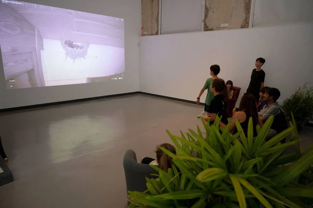 De viu en viu, una instal·lació artística participativa de Roc Parés Burguès | © Toni Torrillas - Roca Umbert Fàbrica de les Arts
