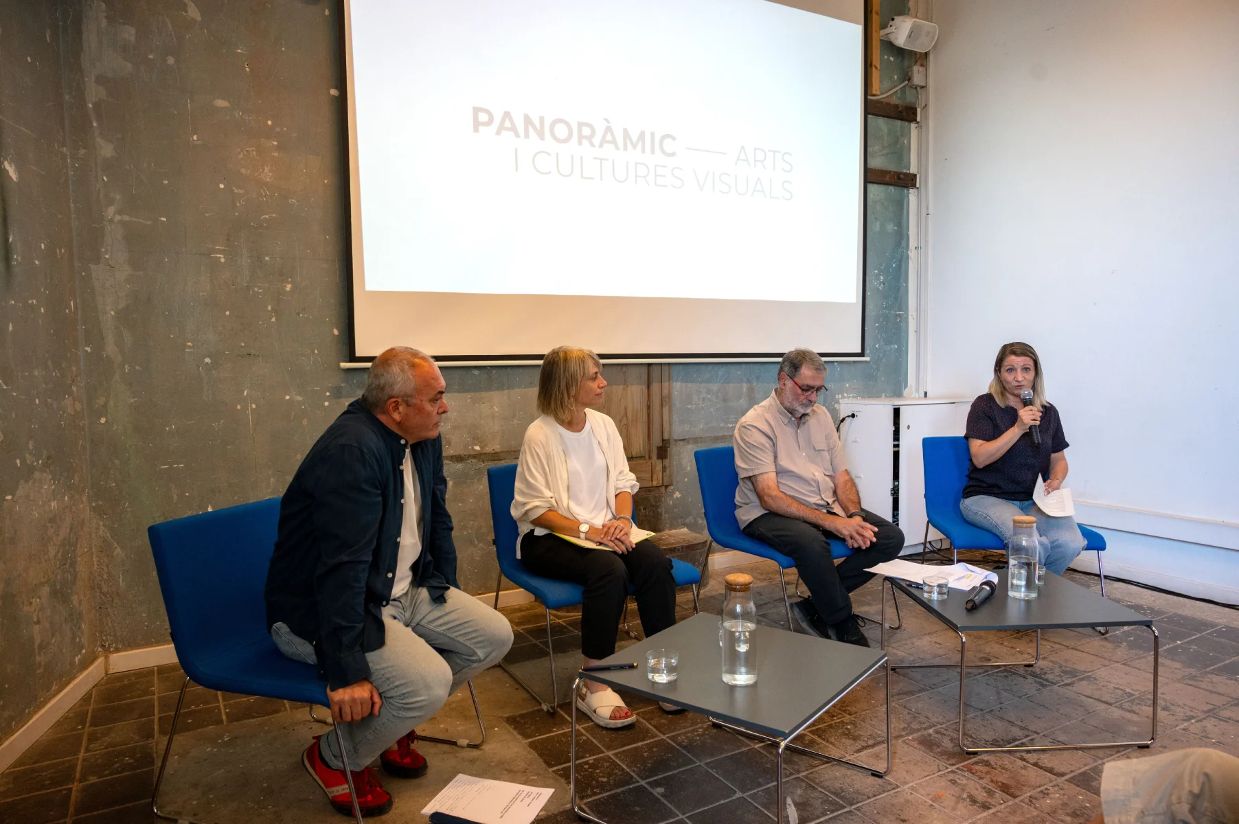 Roda de premsa de presentació de la 10a edició de Panoràmic | © Toni Torrillas - Roca Umbert Fàbrica de les Arts