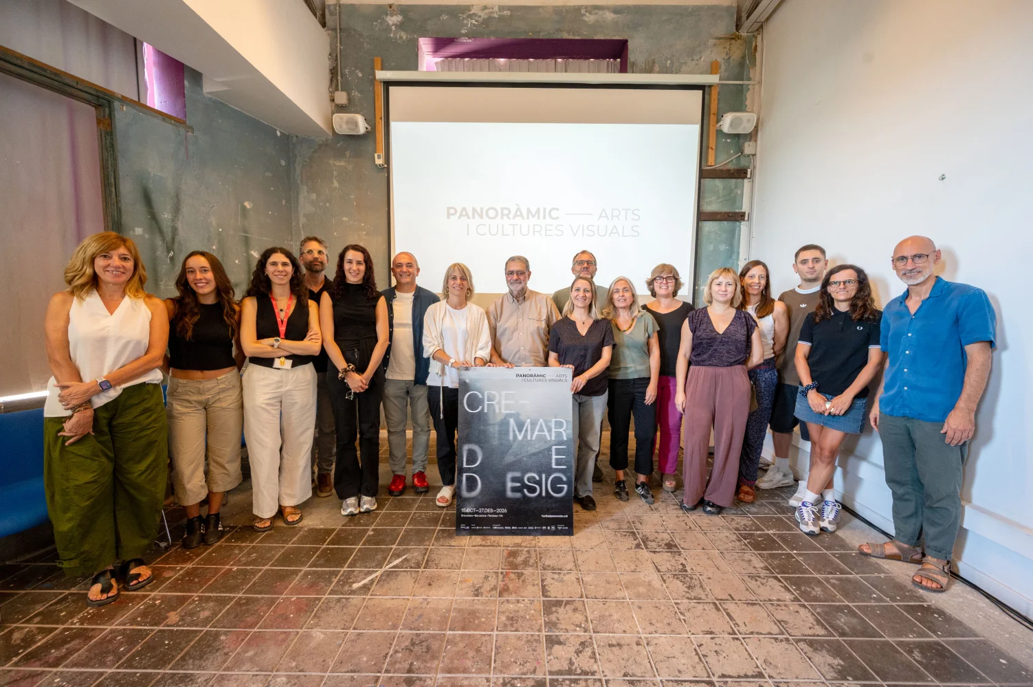 Roda de premsa de presentació de la 10a edició de Panoràmic | © Toni Torrillas - Roca Umbert Fàbrica de les Arts