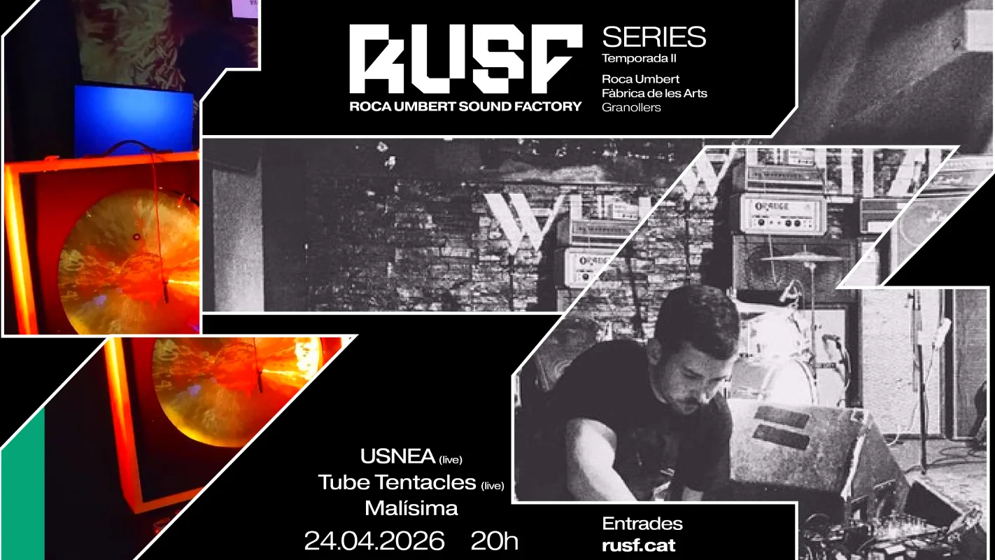 RUSF series: USNEA (live), Tube Tentacles (live), Malísima (DJ Set) | © RUSF
