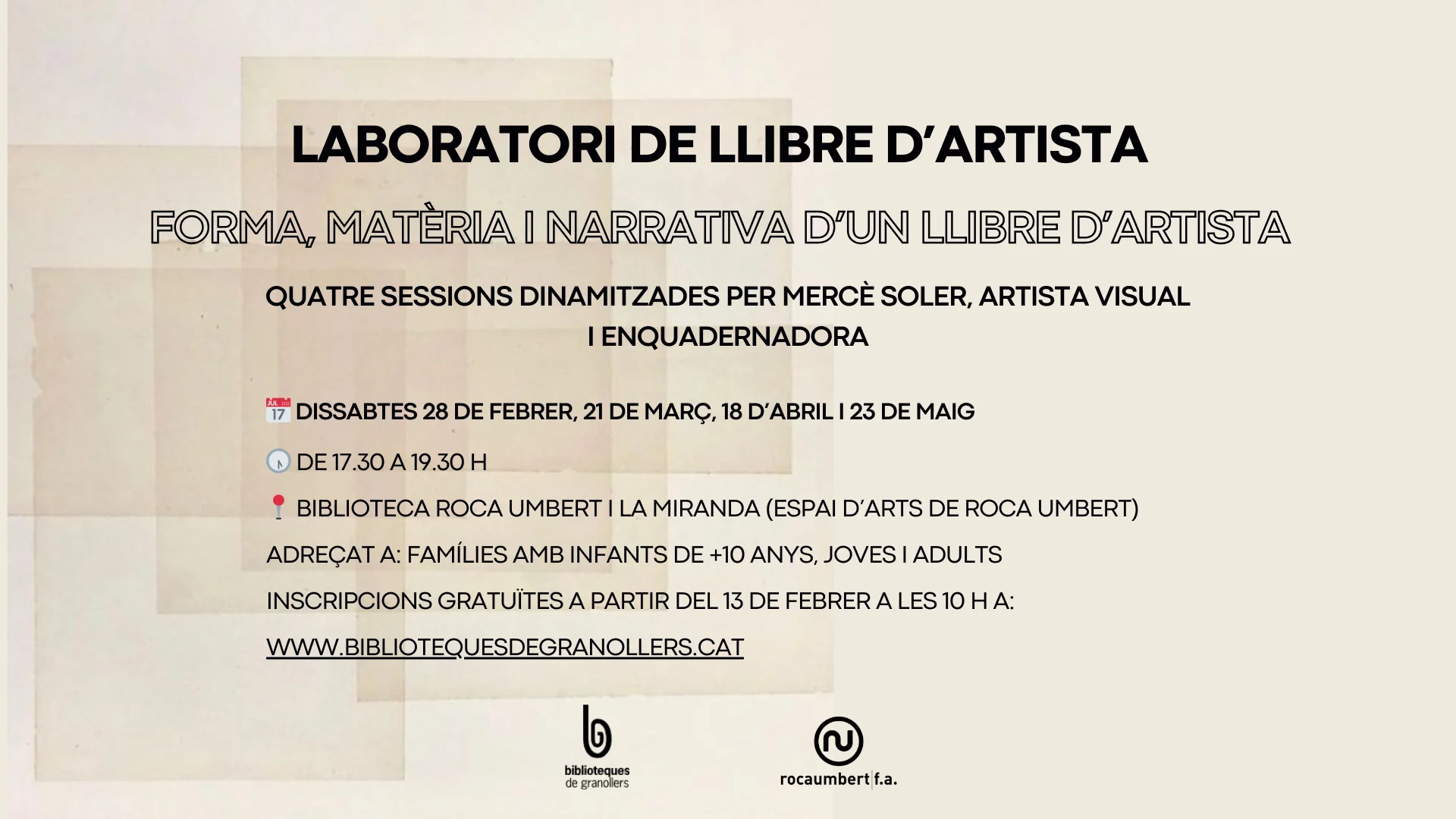 Laboratori de llibre d’artista