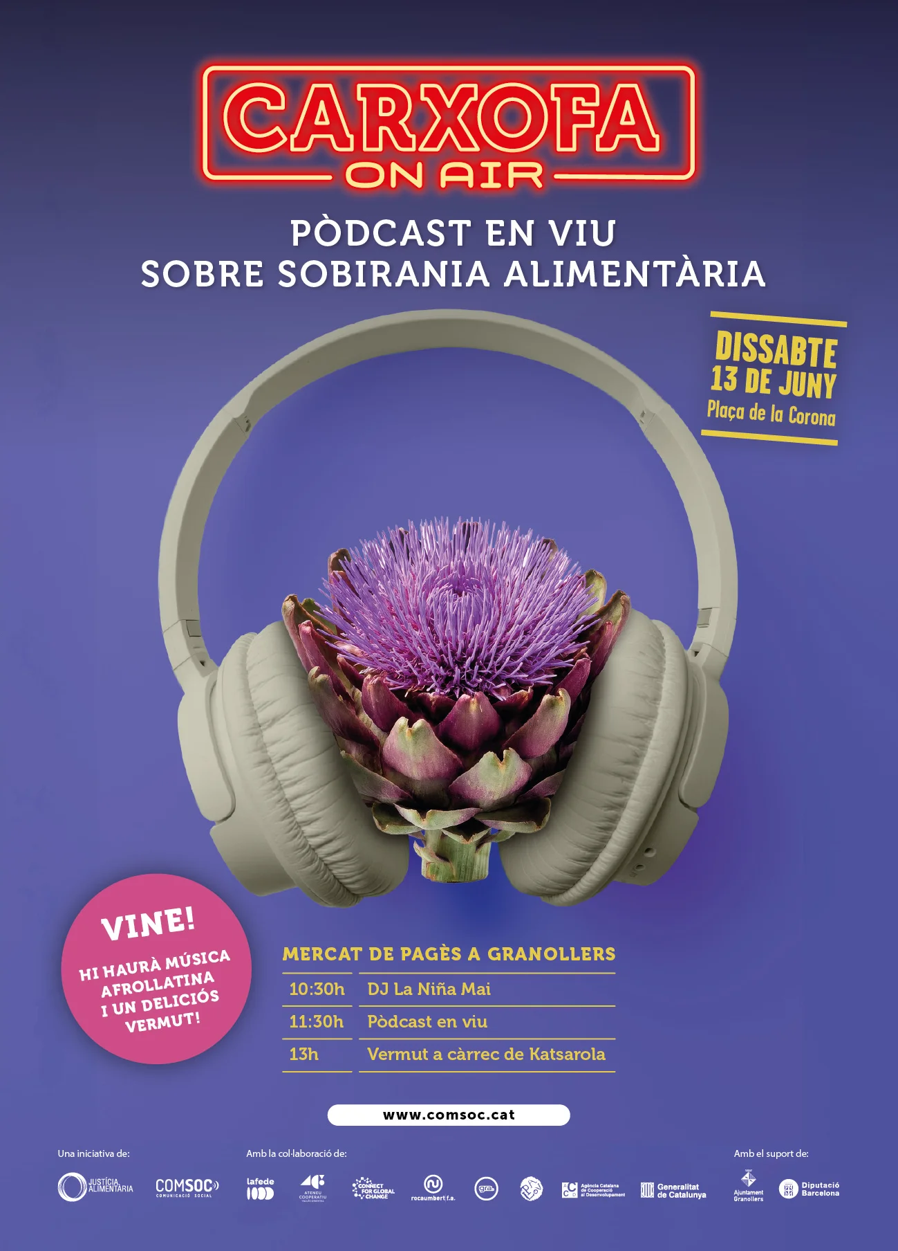 Cloenda Carxofa on air | © Carxofa on air