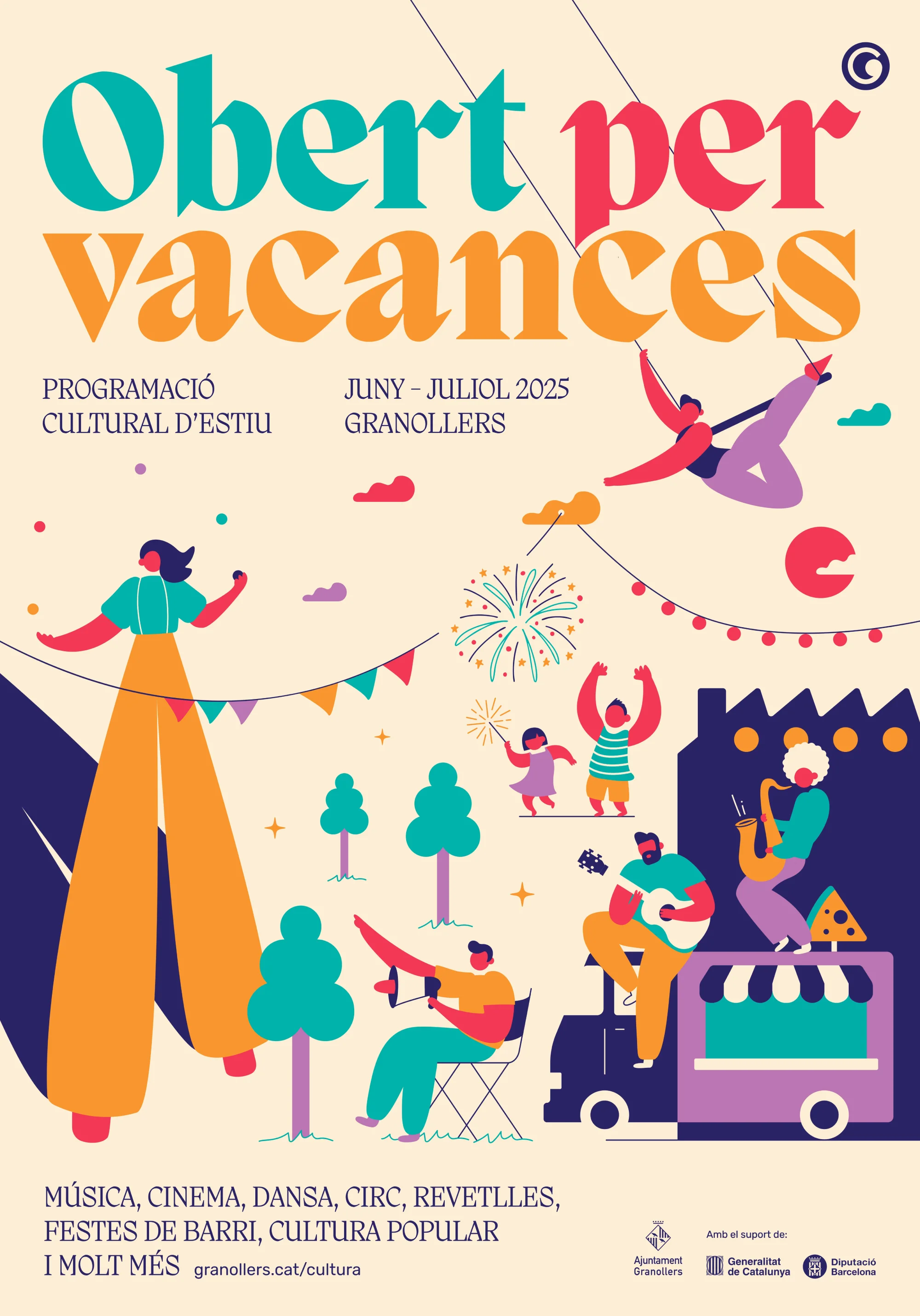 Obert per vacances 2025