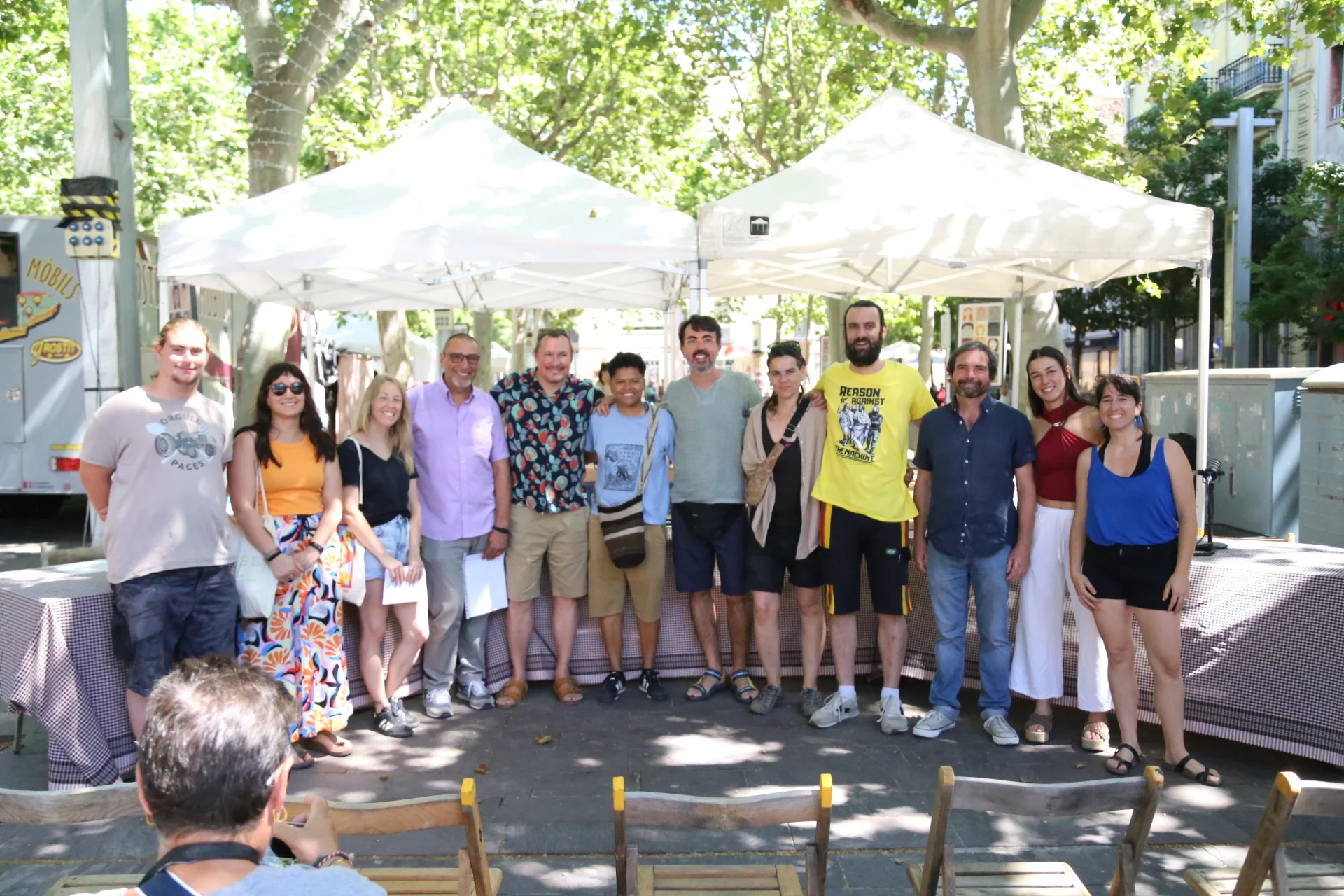 Els pòdcasts de Carxofa on air s'estrenen en directe al Mercat de Pagès de Granollers | © COMSOC – Comunicació Social