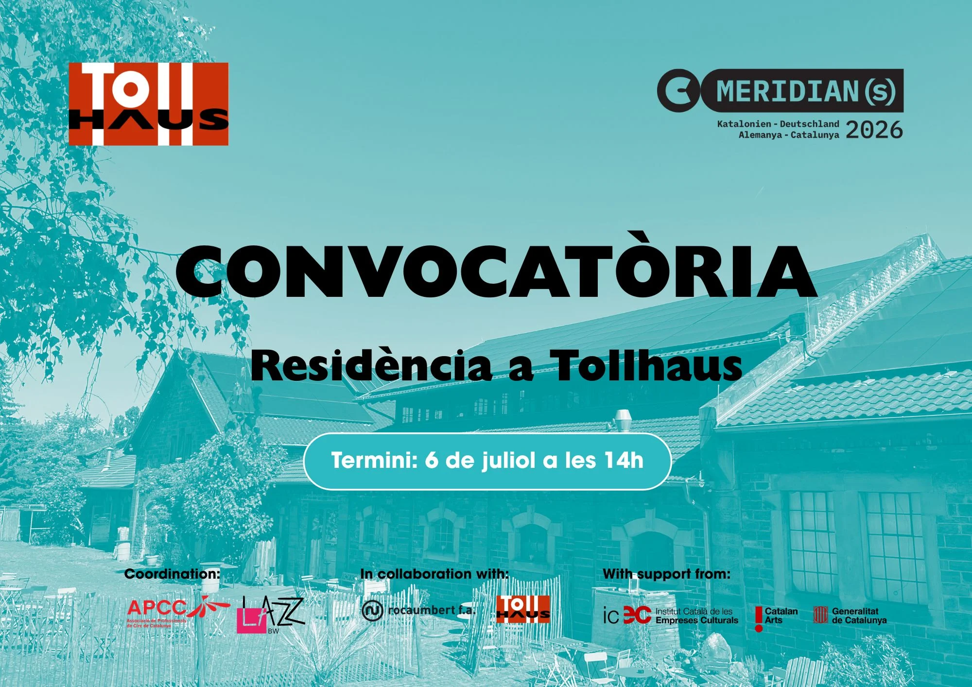 Roca Umbert participa en el MERIDIAN(s) Catalunya - Alemanya 2026, un programa d'intercanvi entre Catalunya i Alemanya per impulsar el circ contemporani emergent | © APCC
