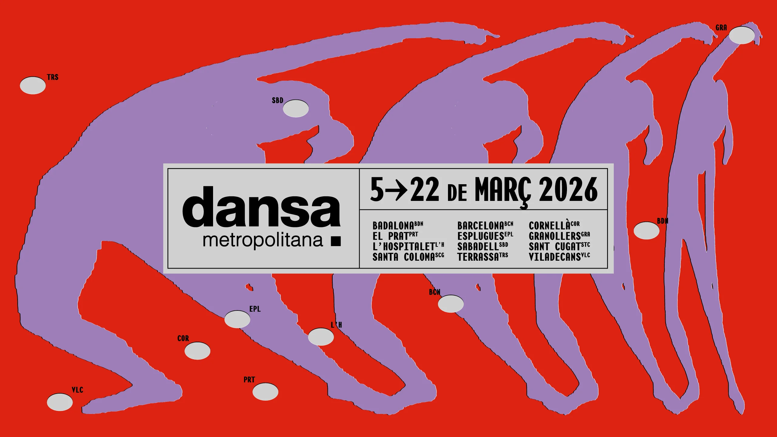 Imatge del festival Dansa Metropolitana 2026 | © Dansa Metropolitana 2026