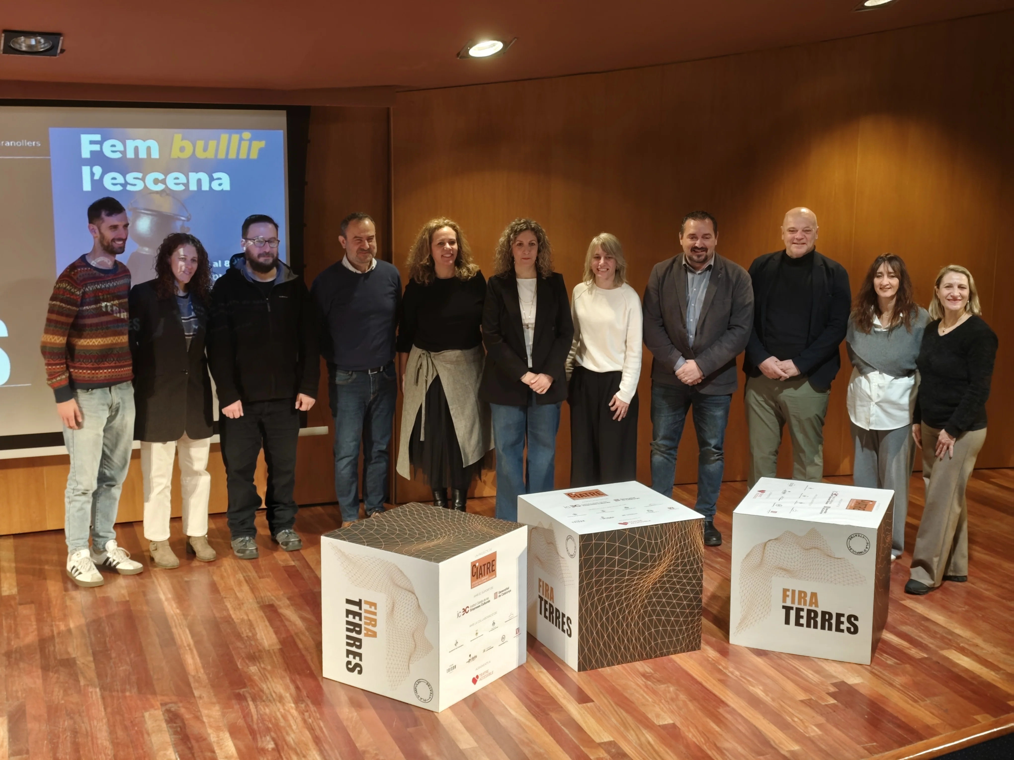 Roda de premsa de presentació de la 2a edició de la Fira Terres | © Roca Umbert Fàbrica de les Arts