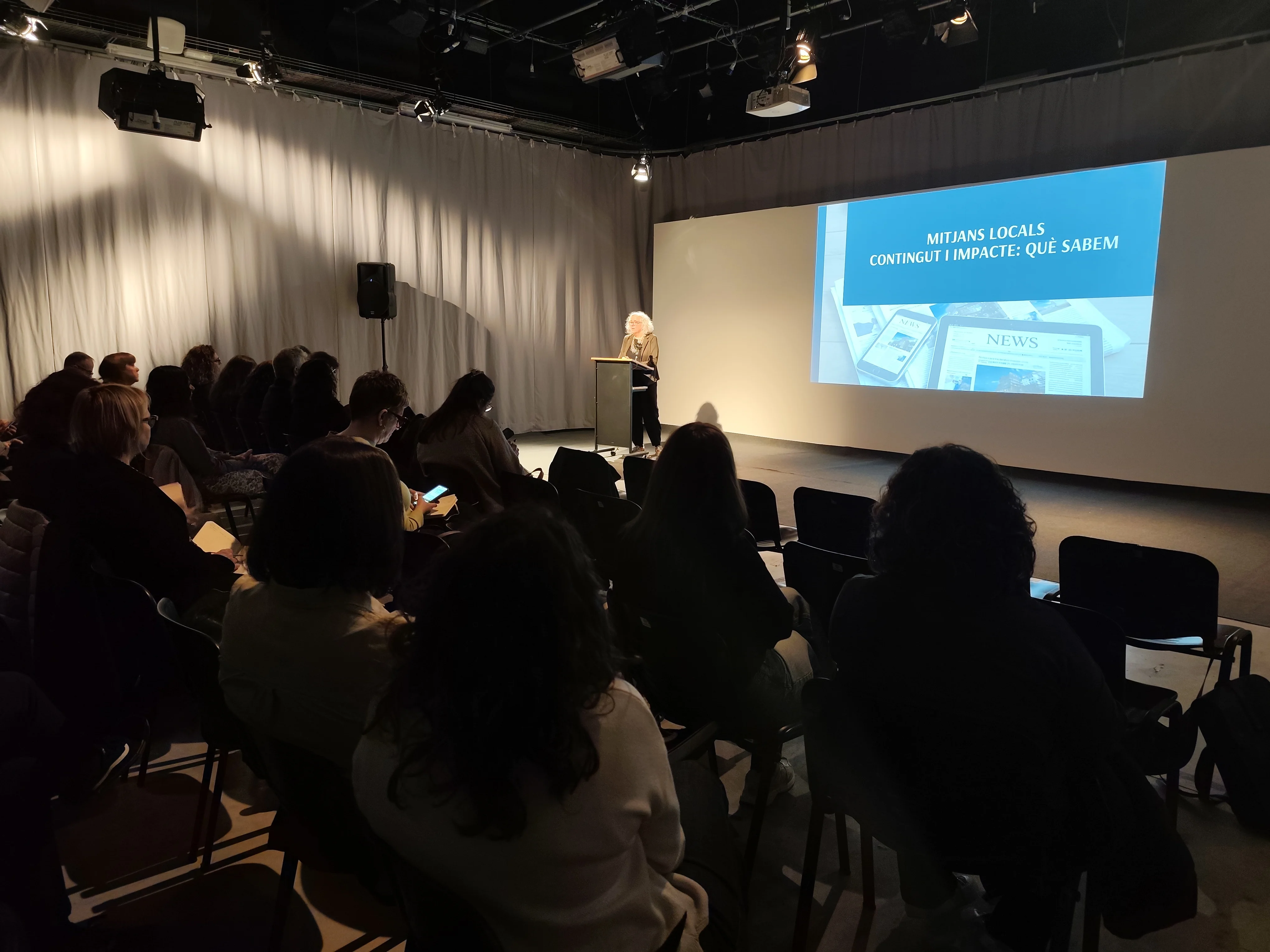 El Centre Audiovisual de Roca Umbert acull una jornada per reforçar les estratègies de comunicació local | © Roca Umbert Fàbrica de les Arts