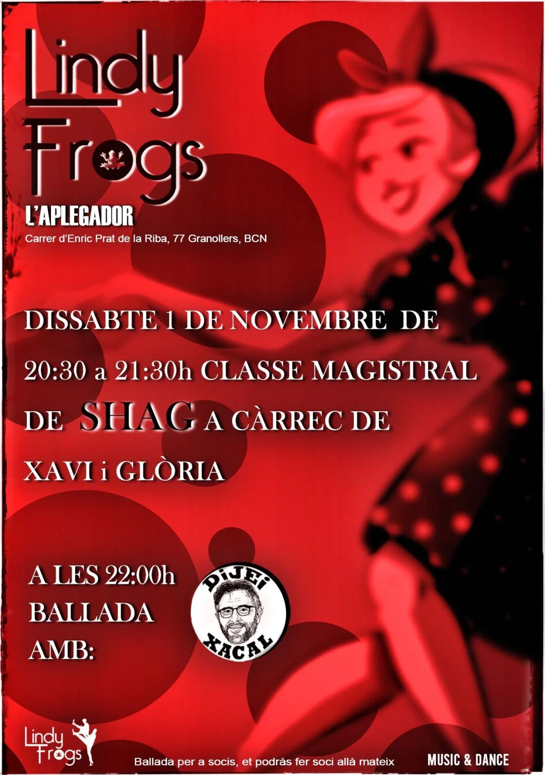 Classe magistral de shag i ballada de swing amb Lindy Frogs | © Lindy Frogs