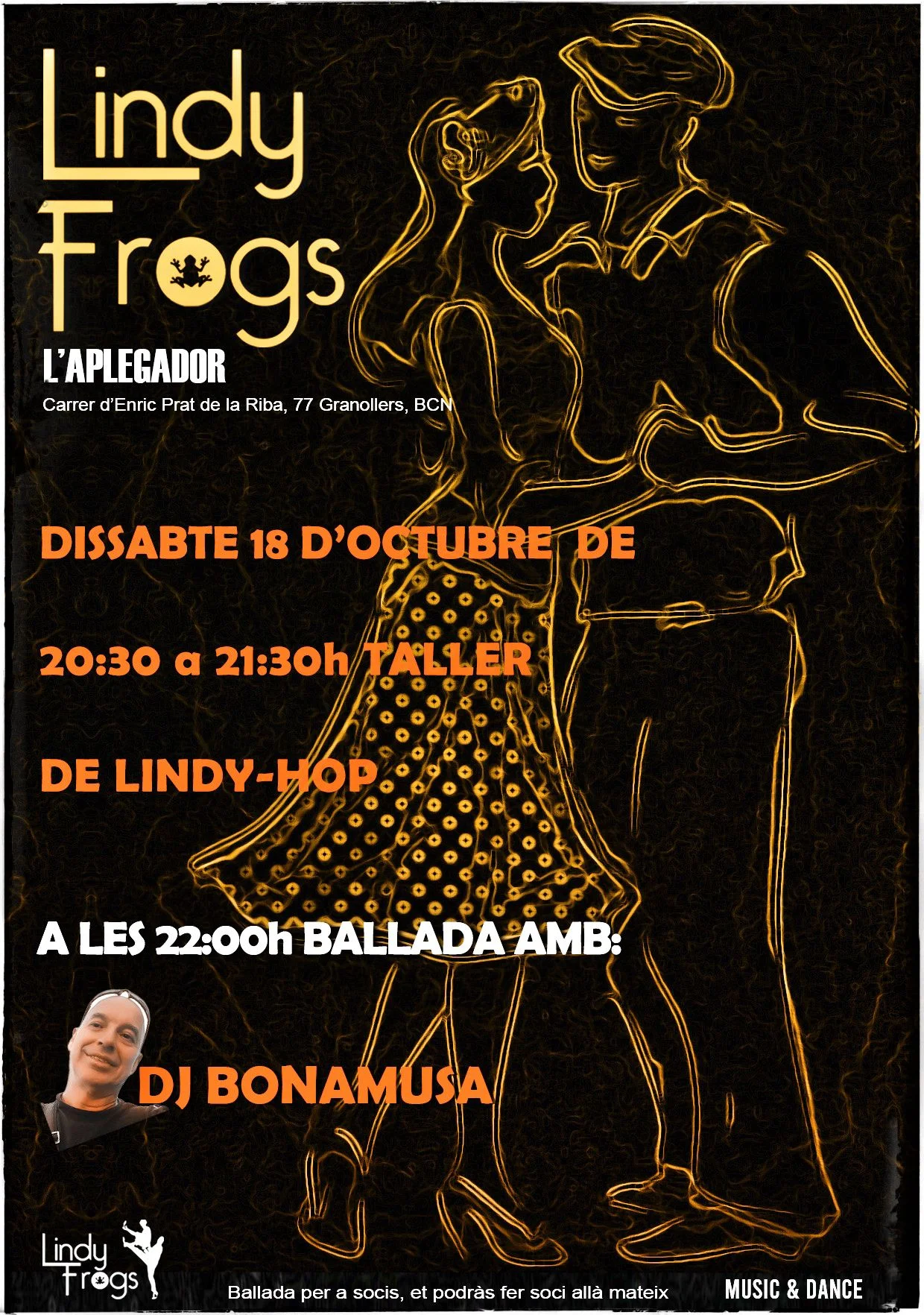 Taller i ballada de swing amb Lindy Frogs | © Lindy Frogs