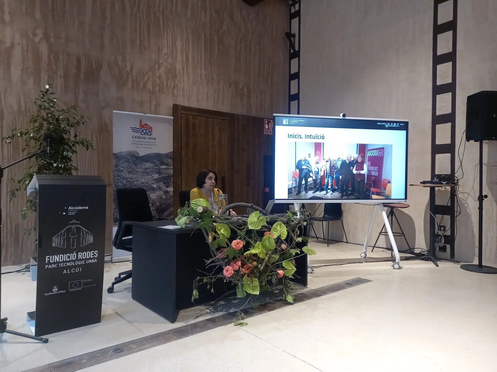 La Tèrmica de Roca Umbert participa en el II Congrés Euroregional de Museografia Industrial a Alcoi | © Roca Umbert Fàbrica de les Arts