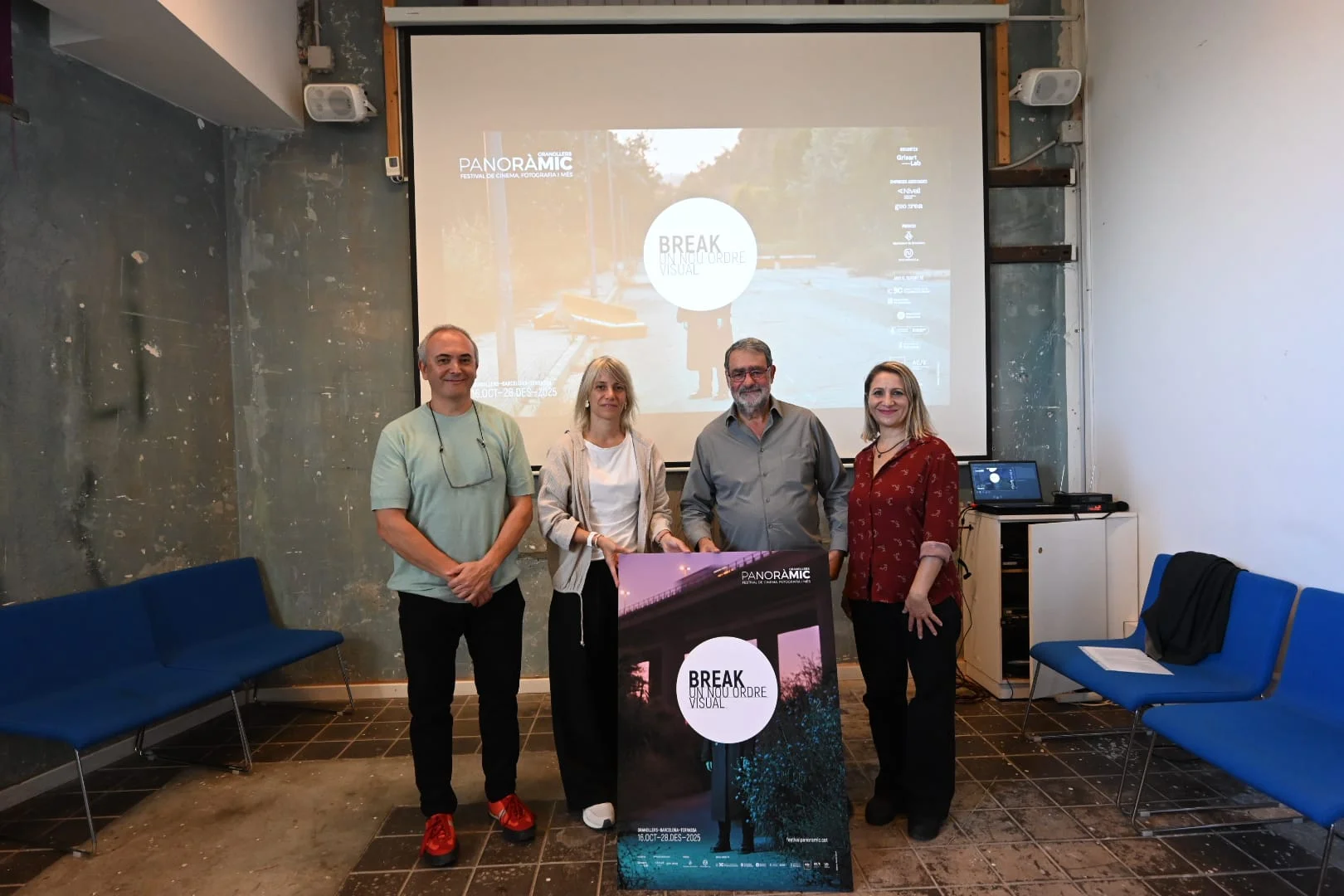 Roda de premsa de presentació de la 9a edició del Festival Panoràmic | © Toni Torrillas /Roca Umbert Fàbrica de les Arts