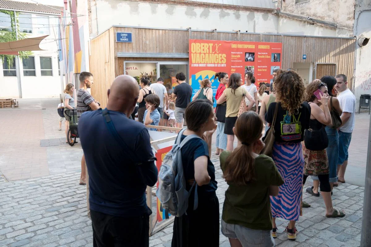 Primera setmana de l'Obert x Vacances a Roca Umbert 2026 | © Toni Torrillas - Roca Umbert Fàbrica de les Arts