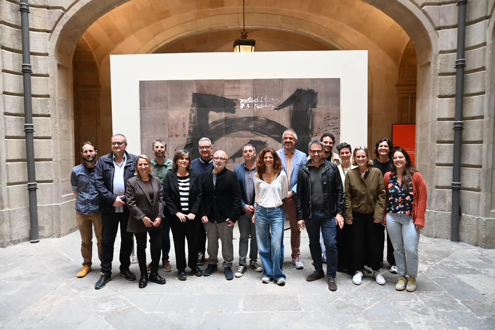 Roda de premsa de presentació del programa Crea en Xarxa | © Toni Torrillas