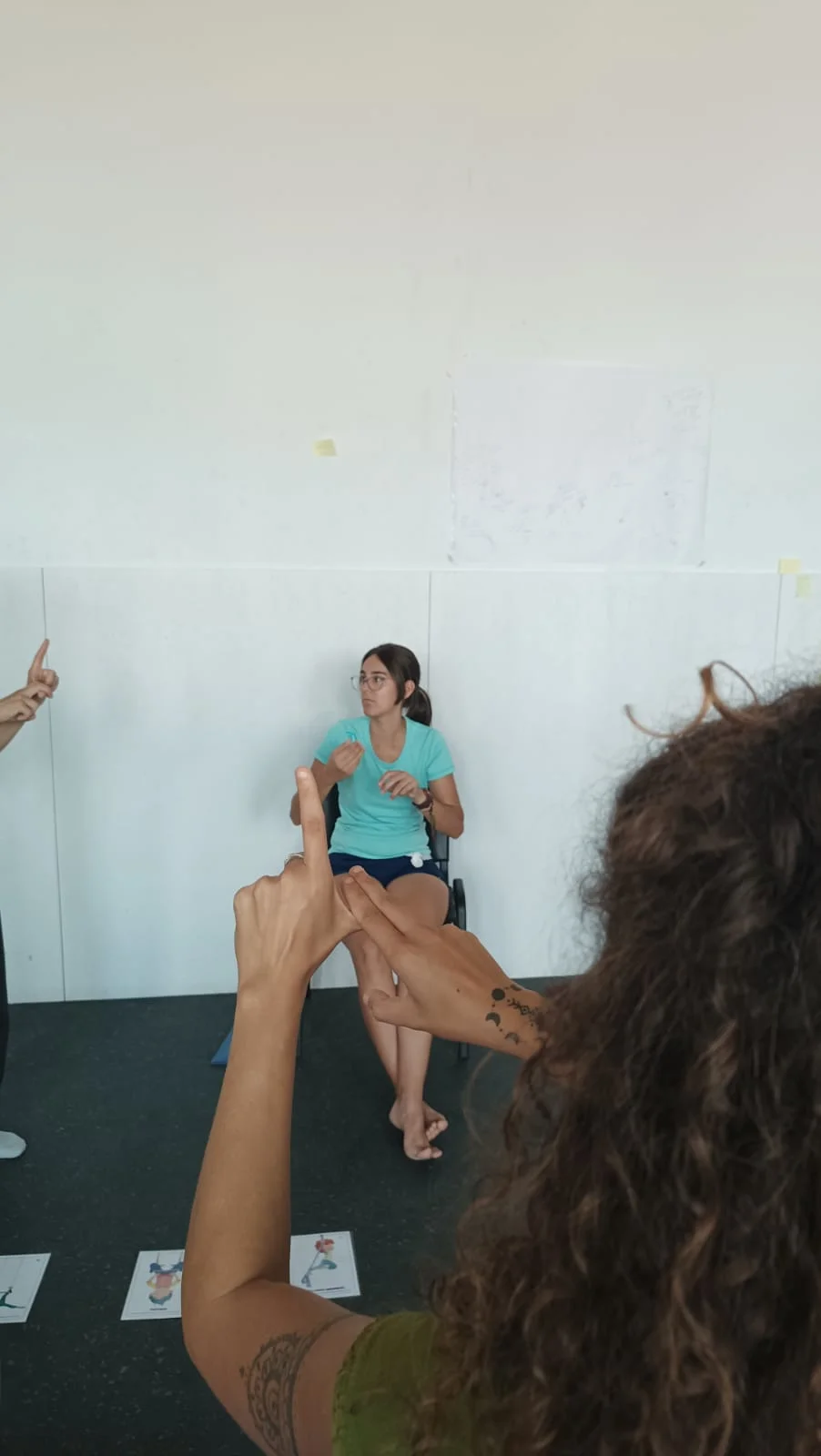 Imatge dels tallers de LSC.Circ fets al Centre d'Arts en Moviment