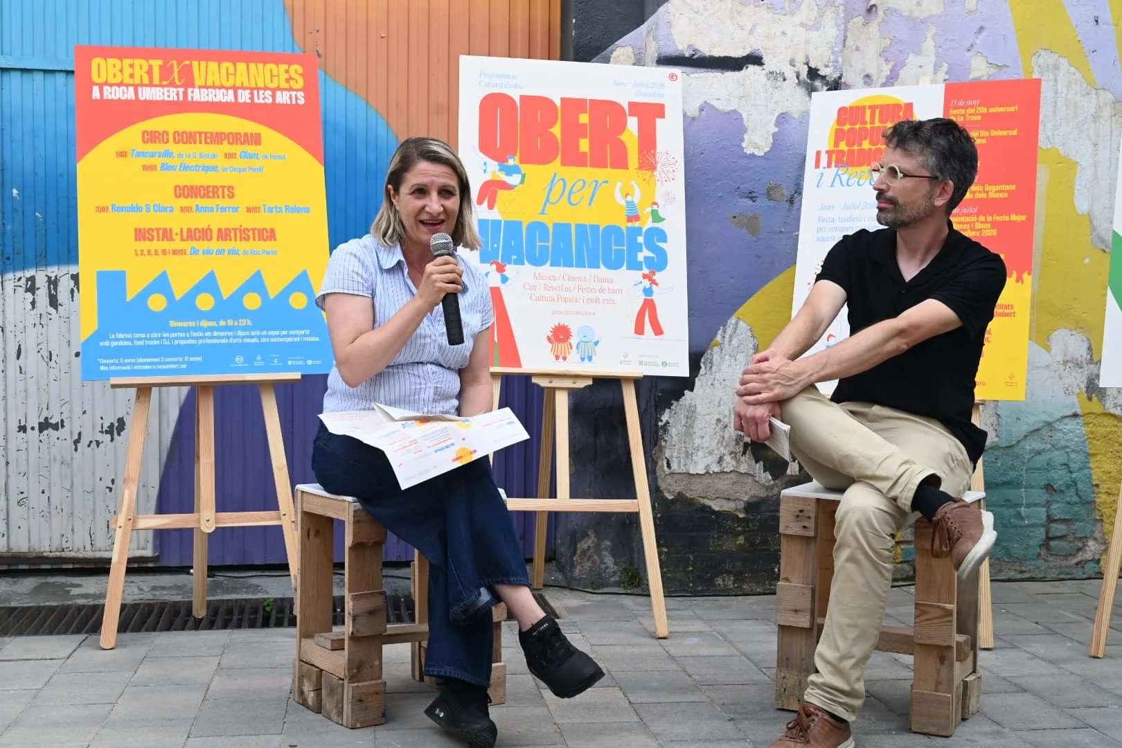 Presentació de la programació d'estiu de Granollers Obert per vacances 2026 | © Toni Torrillas - Roca Umbert Fàbrica de les Arts